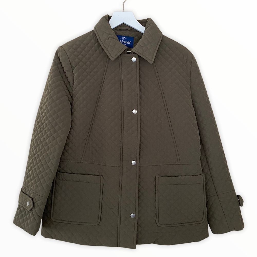 Mackintosh New England Olive‎ Green Quilted Jacket